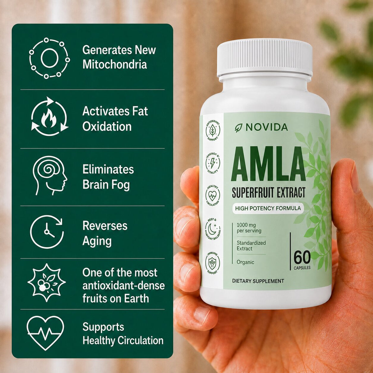 Novida Amla Daily Support Capsules