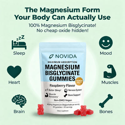 Novida Magnesium Bisglycinate Gummies