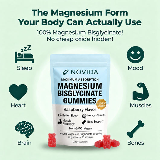 Novida Magnesium Bisglycinate Gummies