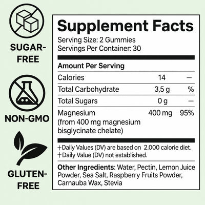 Novida Magnesium Bisglycinate Gummies