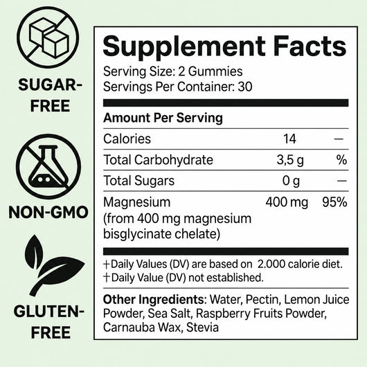 Novida Magnesium Bisglycinate Gummies